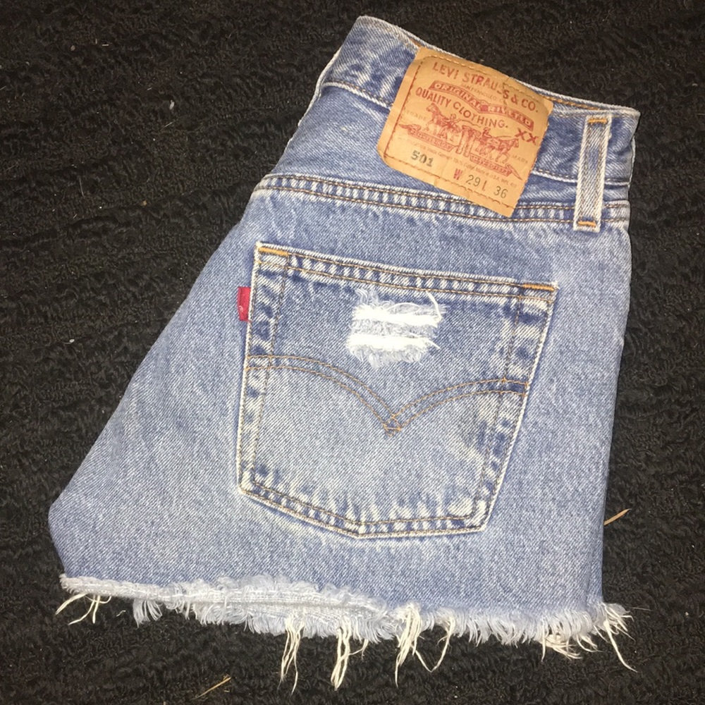 Vintage High Waisted Jean shorts